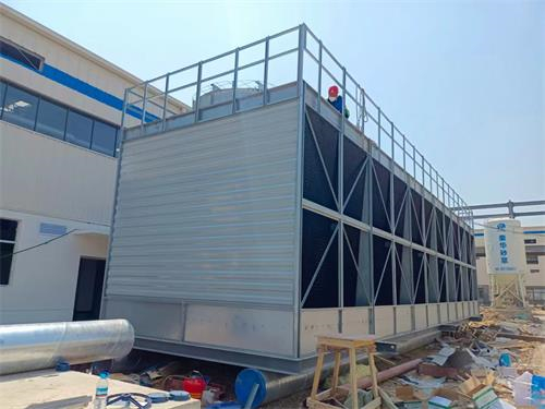 冷卻塔廠家簡析玻璃鋼冷卻塔底梁的安裝要求(高溫型