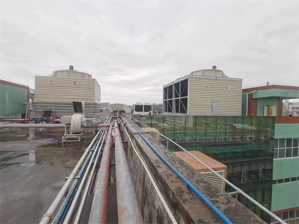 閉式冷卻塔內部填料的定期清洗和更換(新型密閉式冷