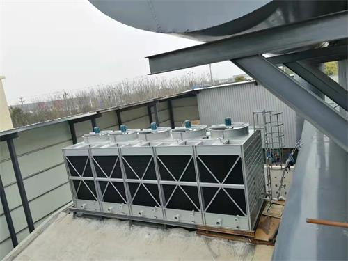 開式冷卻塔散水池出現結冰解決方案(開式冷卻塔樣本)