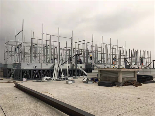 圓形逆流式玻璃鋼冷卻塔原理與構造(圓形逆流式玻璃鋼冷卻塔)