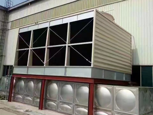 解決開式冷卻塔漂流水的方案(開式橫流冷卻塔)